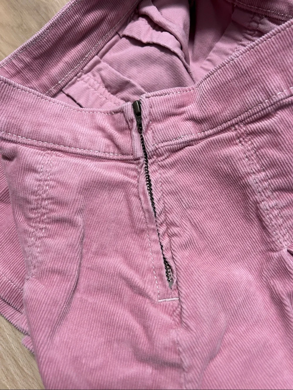 GAP Girls Pink Corduroy Pleated Skater Girls Mini Skirt Size XL Children’s Skirt